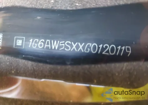 2016 Cadillac Cts Standard из США, поврежденный, VIN 1G6AW5SXXG0120119